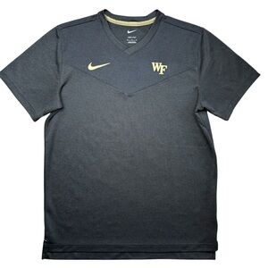 Nike Wake Forest TEAM ISSUED On-Field Demon Deacons Men’s Gray Logo t-shirt sz M